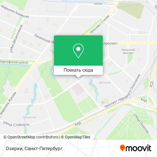 Карта Озерки