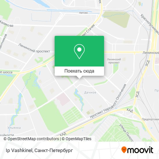Карта Ip Vashkinel