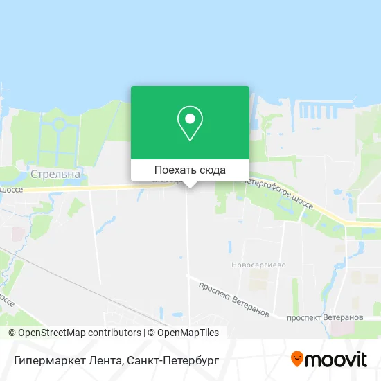 Карта Гипермаркет Лента