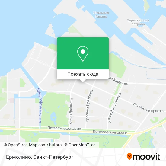 Карта Ермолино