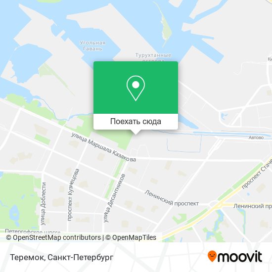 Карта Теремок