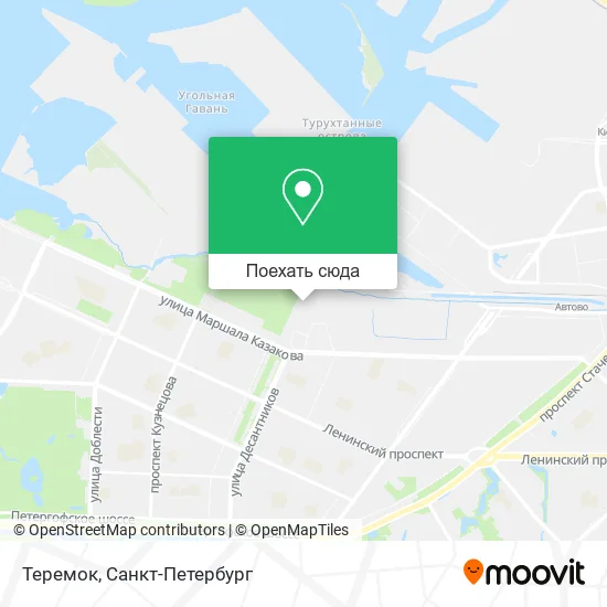 Карта Теремок