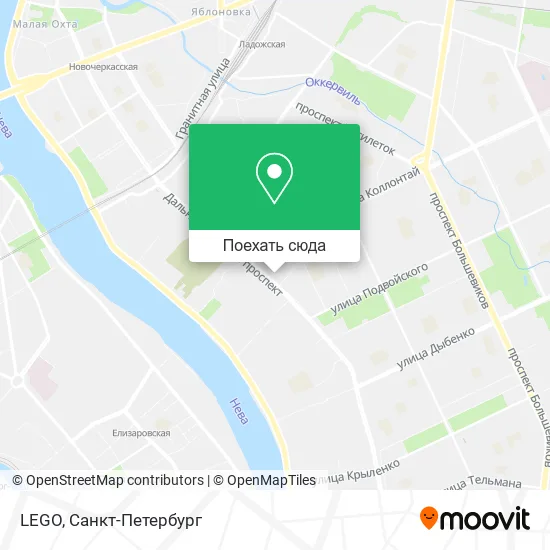 Карта LEGO