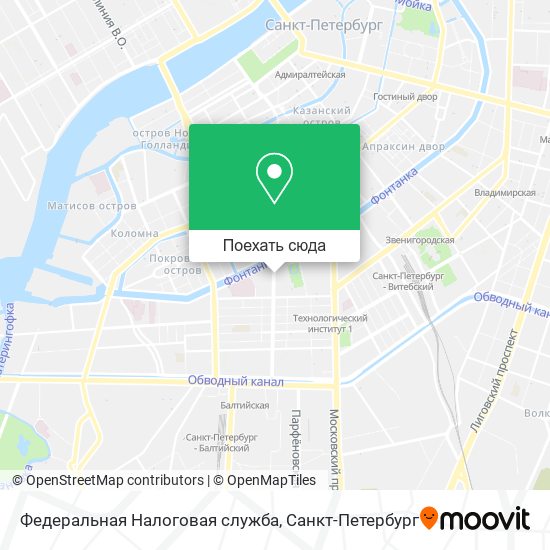 Карта Федеральная Налоговая служба