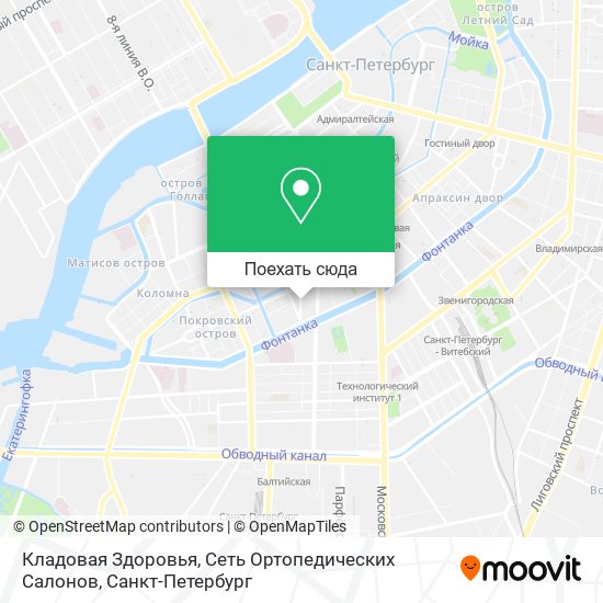 Карта Кладовая Здоровья, Сеть Ортопедических Салонов