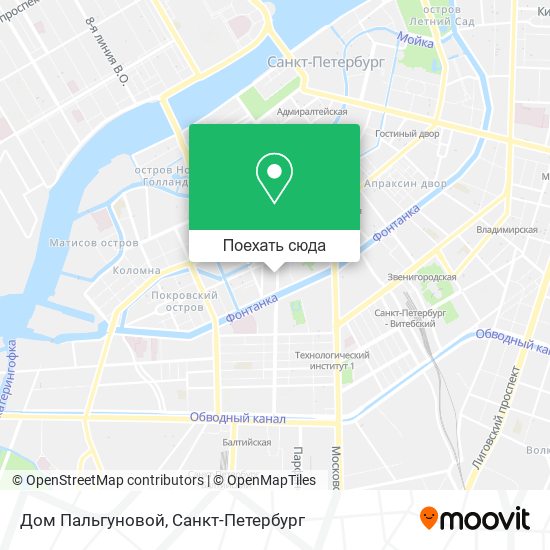 Карта Дом Пальгуновой