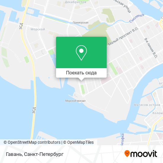 Карта Гавань