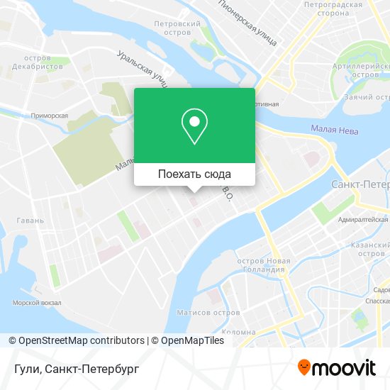 Карта Гули
