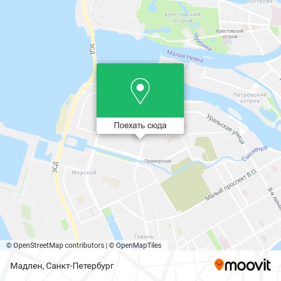 Карта Мадлен
