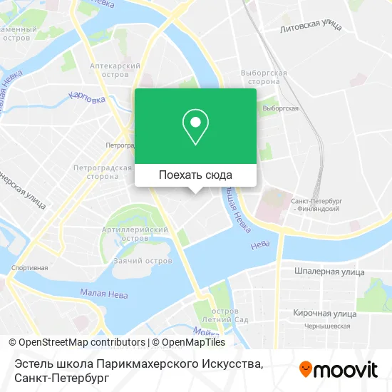 Карта Эстель школа Парикмахерского Искусства