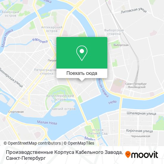 Карта Производственные Корпуса Кабельного Завода