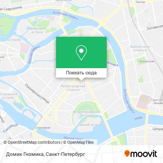 Карта Домик Гномика