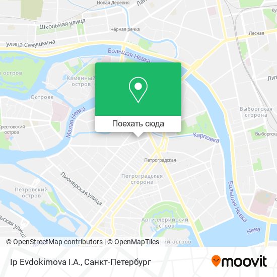 Карта Ip Evdokimova I.A.