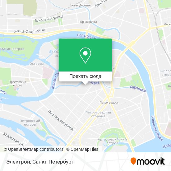 Карта Электрон