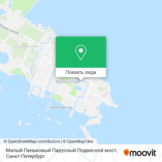 Карта Малый Пеньковый Парусный Подвесной мост