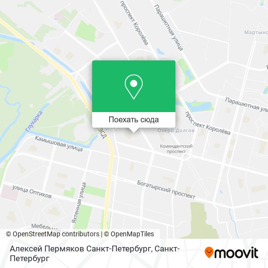 Карта Алексей Пермяков Санкт-Петербург
