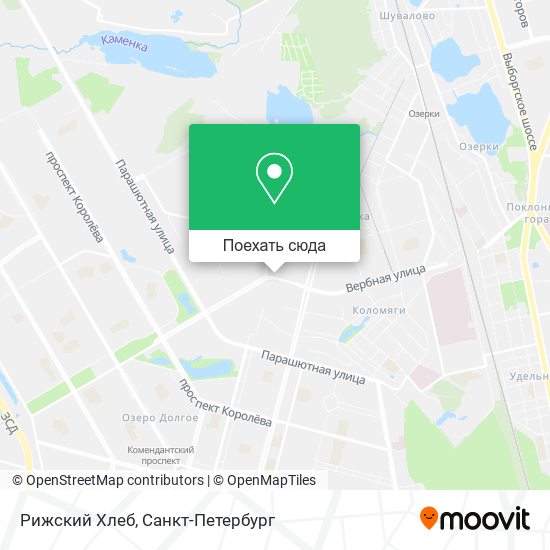 Карта Рижский Хлеб