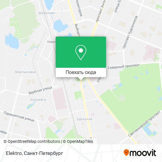 Карта Elektro