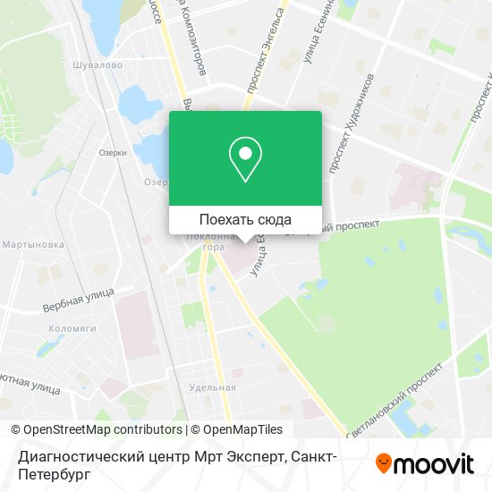 Карта Диагностический центр Мрт Эксперт