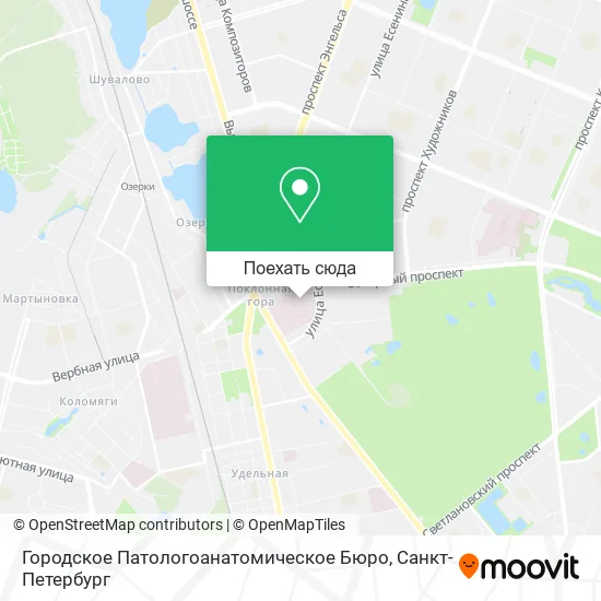 Карта Городское Патологоанатомическое Бюро