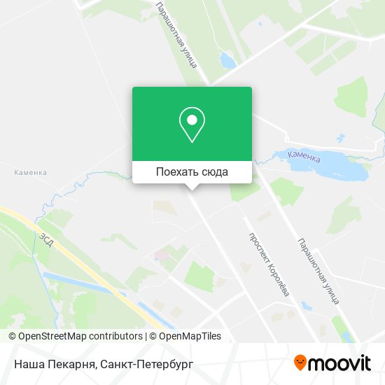 Карта Наша Пекарня