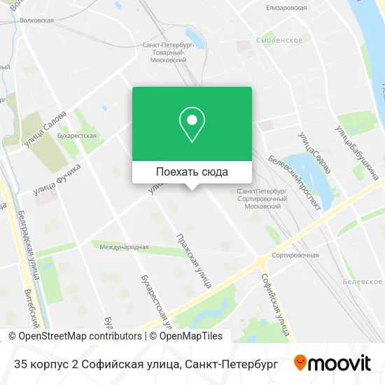 Карта 35 корпус 2 Софийская улица