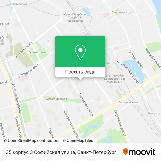 Карта 35 корпус 3 Софийская улица
