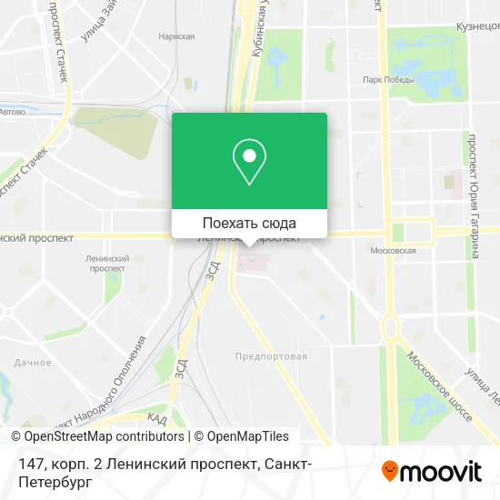 Карта 147, корп. 2 Ленинский проспект
