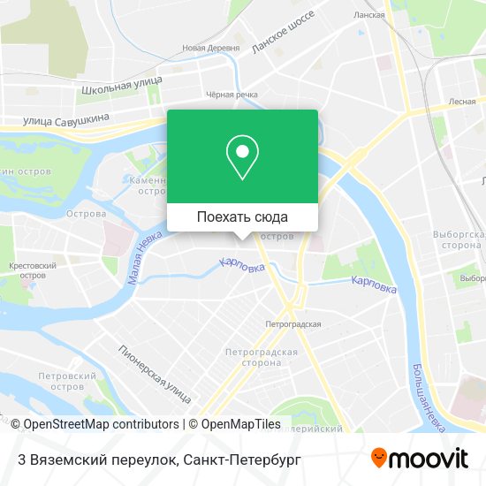 Карта 3 Вяземский переулок