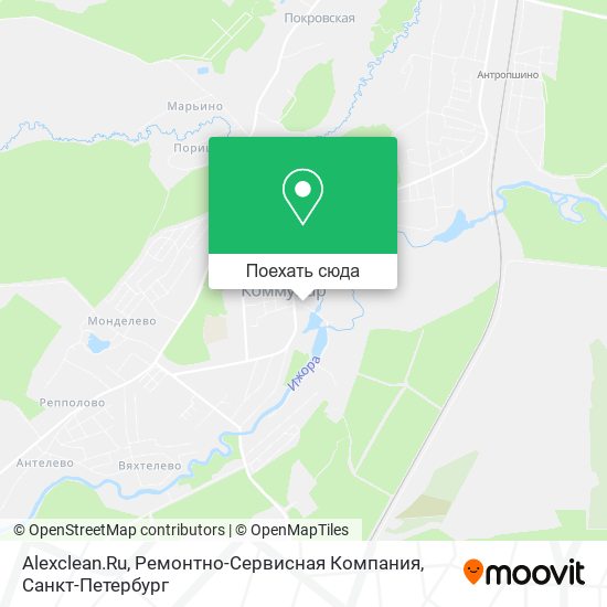 Карта Alexclean.Ru, Ремонтно-Сервисная Компания