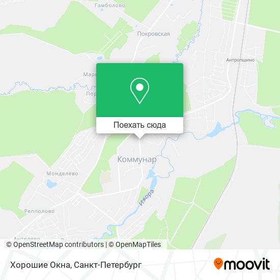Карта Хорошие Окна