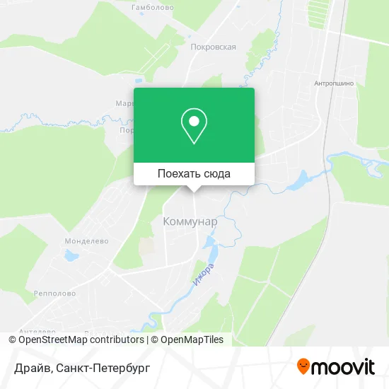 Карта Драйв