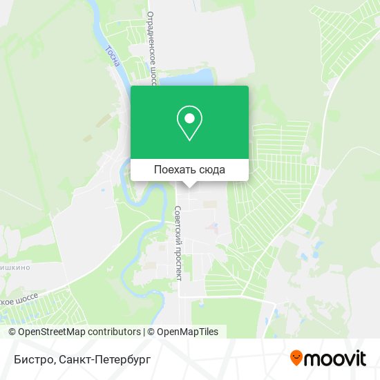 Карта Бистро