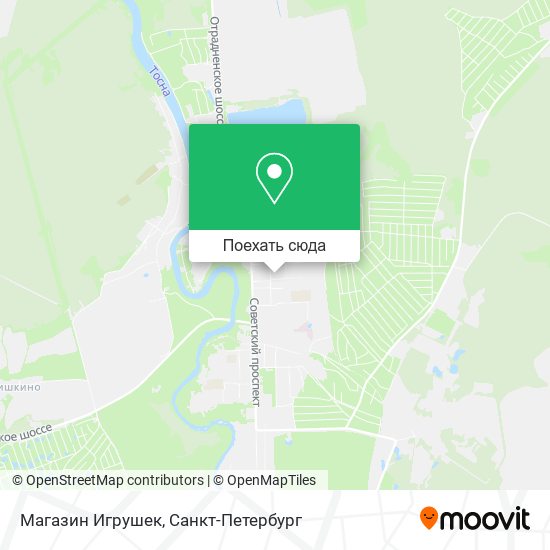 Карта Магазин Игрушек