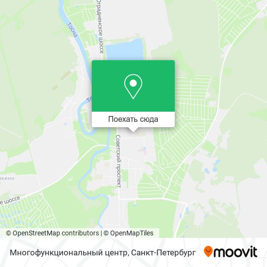 Карта Многофункциональный центр