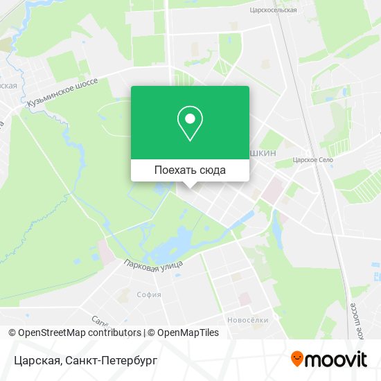 Карта Царская