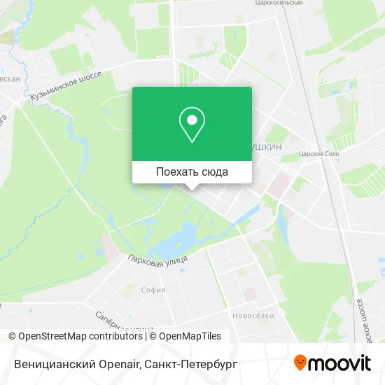 Карта Веницианский Openair