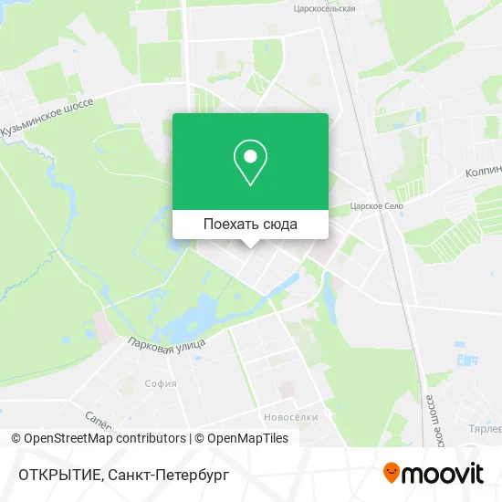 Карта ОТКРЫТИЕ