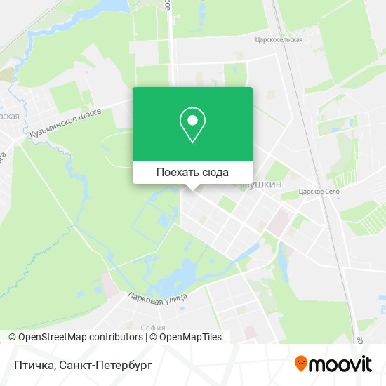 Карта Птичка