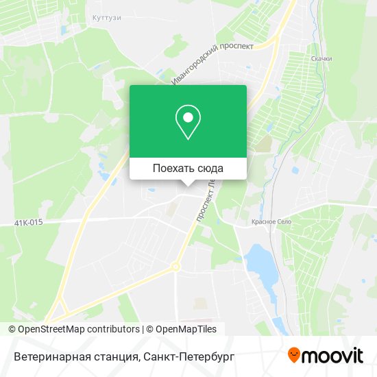 Карта Ветеринарная станция
