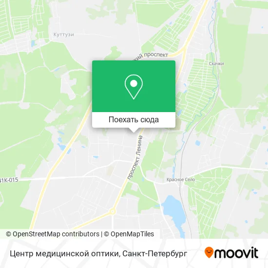 Карта Центр медицинской оптики