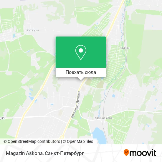 Карта Magazin Askona
