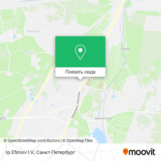 Карта Ip Efimov I.V.