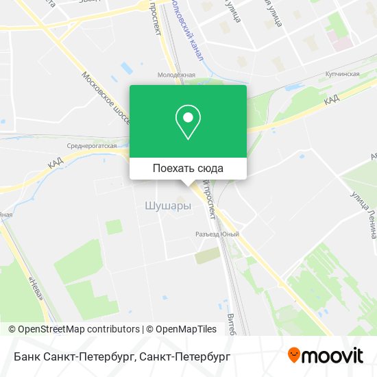 Карта Банк Санкт-Петербург