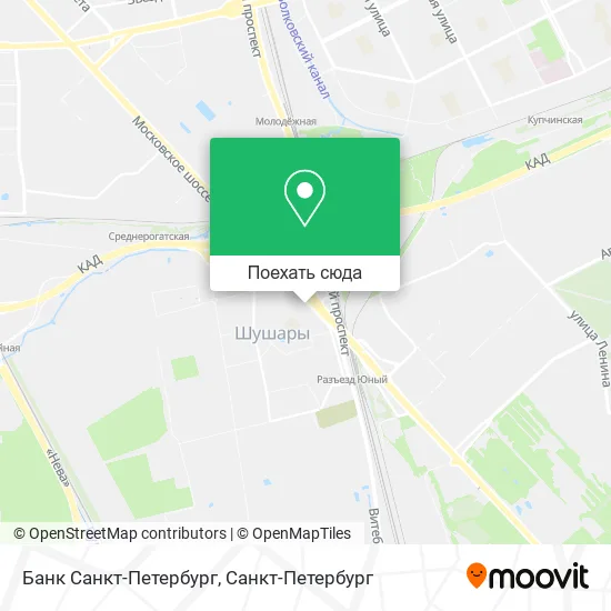 Карта Банк Санкт-Петербург