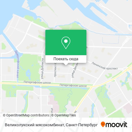 Карта Великолукский мясокомбинат