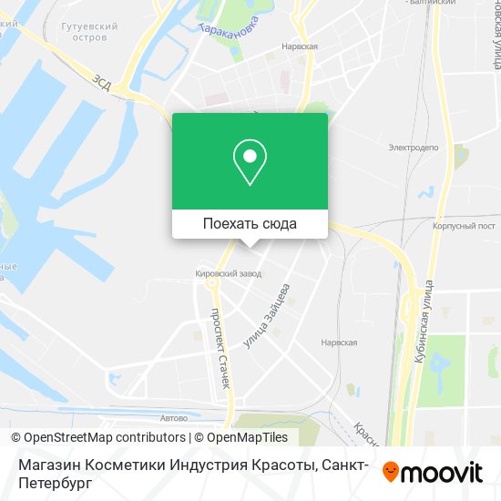 Карта Магазин Косметики Индустрия Красоты