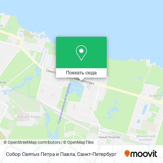 Карта Собор Святых Петра и Павла