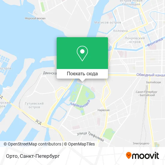 Карта Орто