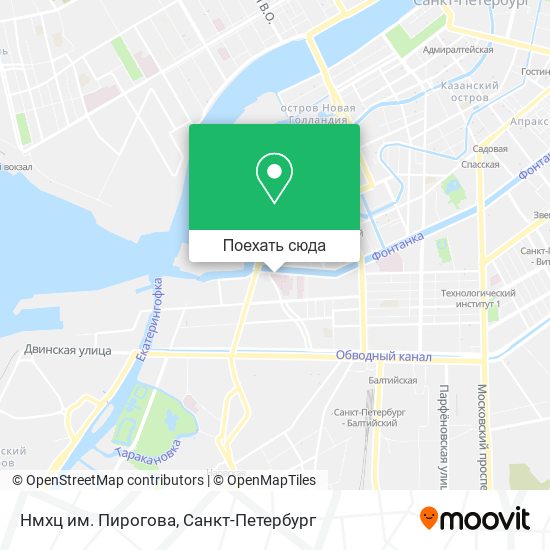 Карта Нмхц им. Пирогова